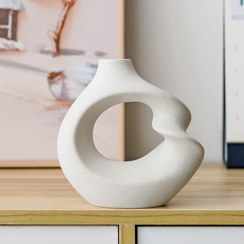 Decorazione in ceramica per vaso domestico