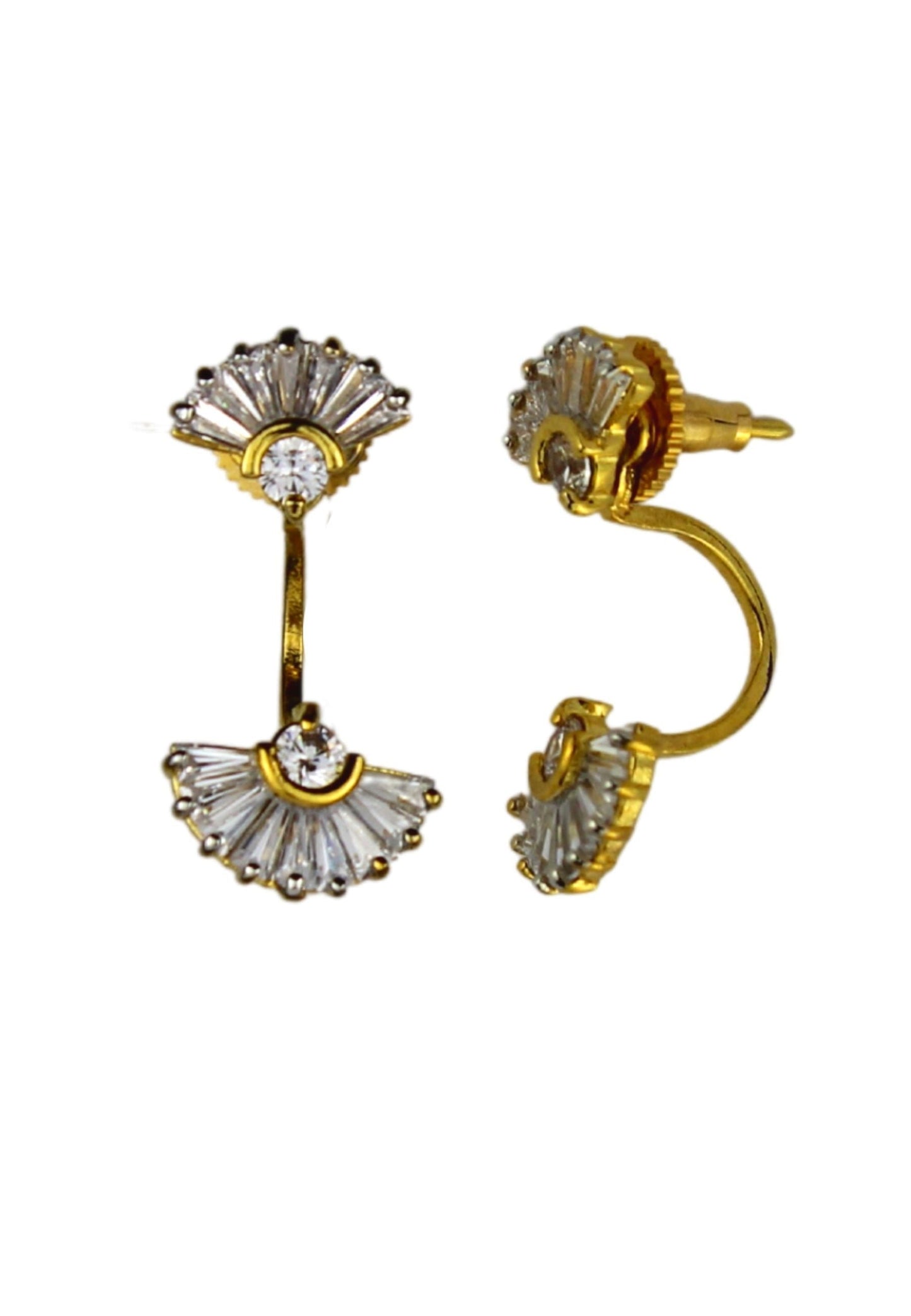 Orecchini Double Shine
