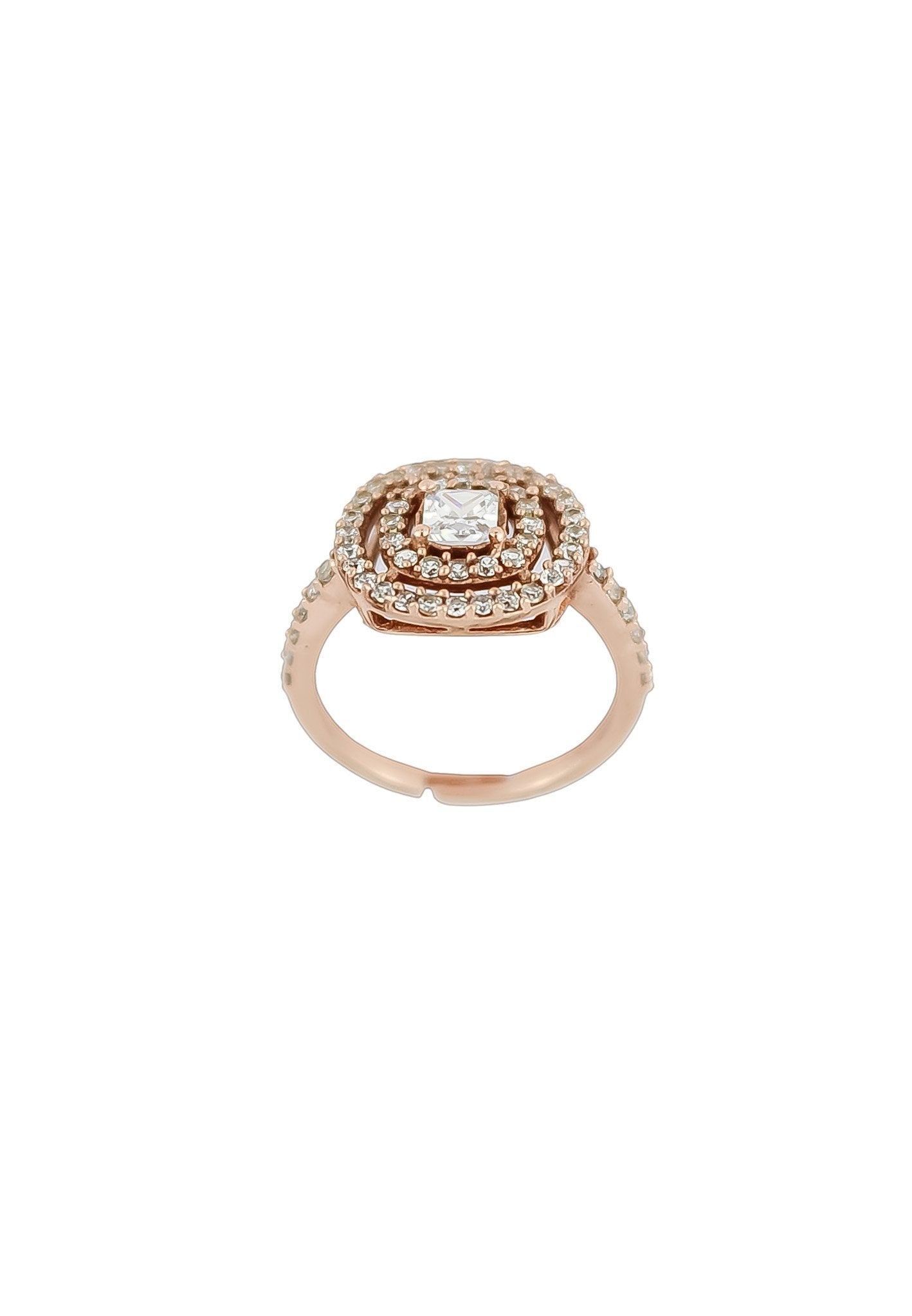 Anello Maldive in oro rosa