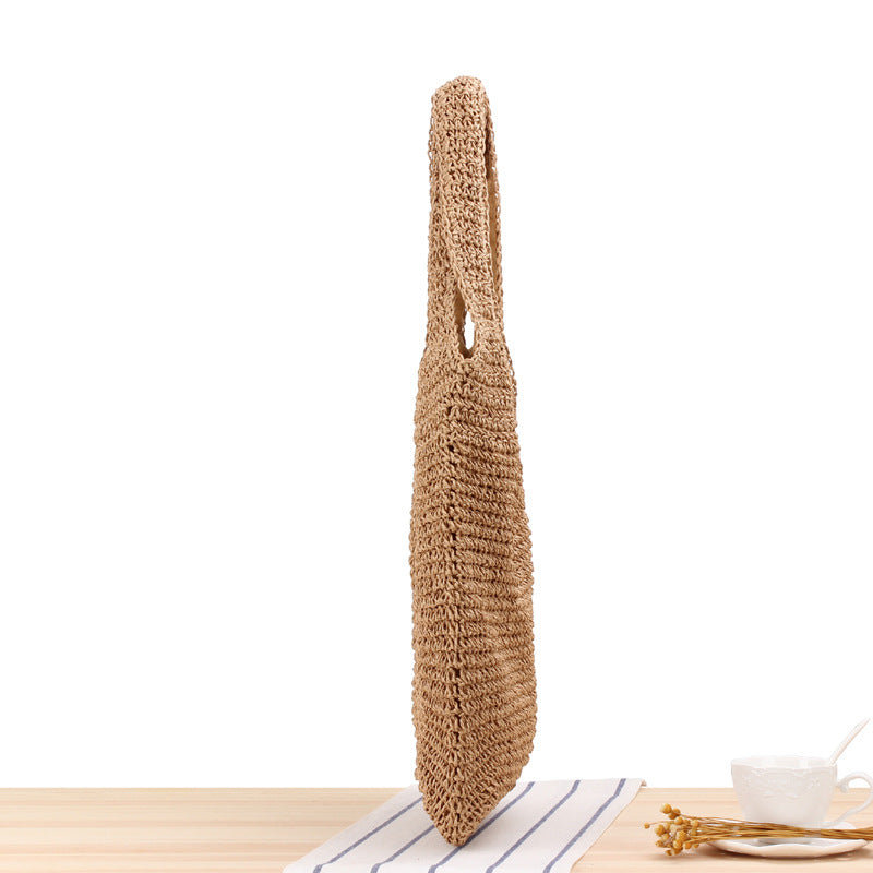 Freizeit-Ein-Schulter-Strohtasche