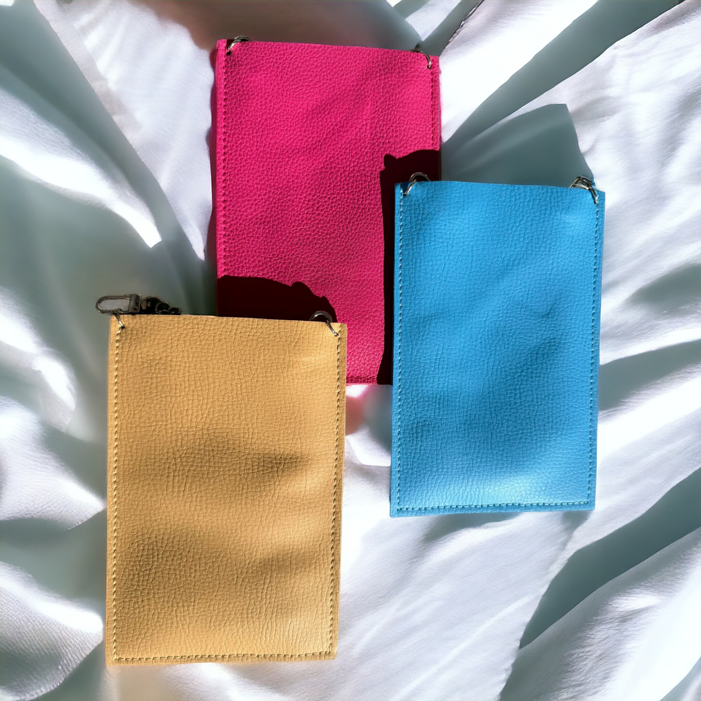Mini borsa a tracolla di lusso con strass per donna