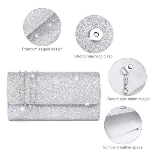 Ceremony Strass Clutch Schultertasche