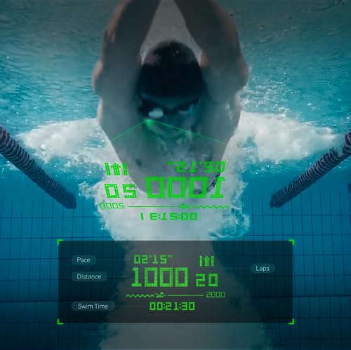 Occhialini da nuoto intelligenti AR