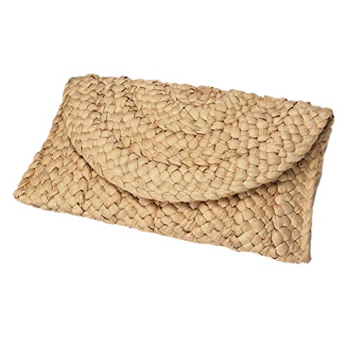 Stroh Clutch Handgewebte Tasche