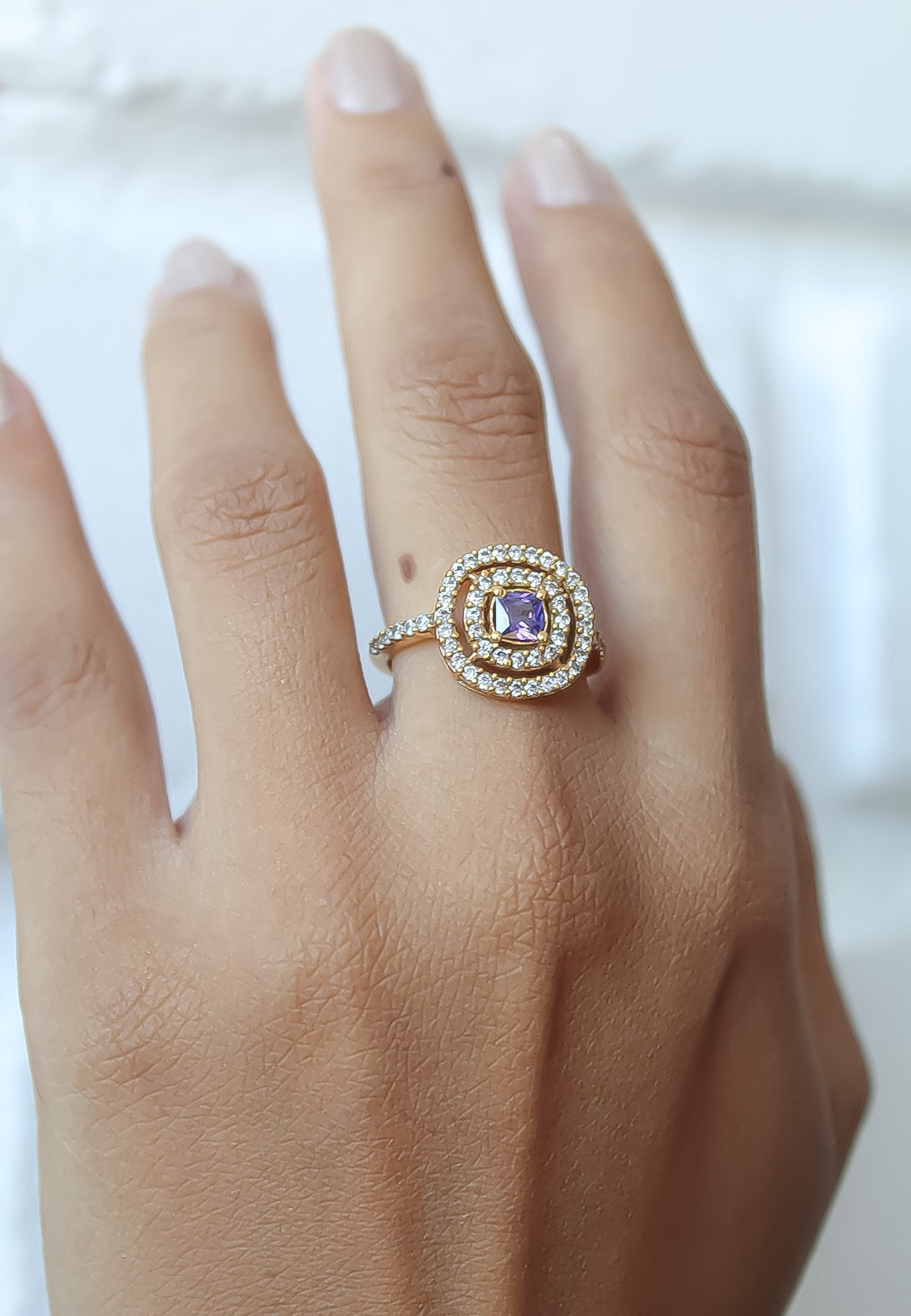 Anello Maldive in oro rosa