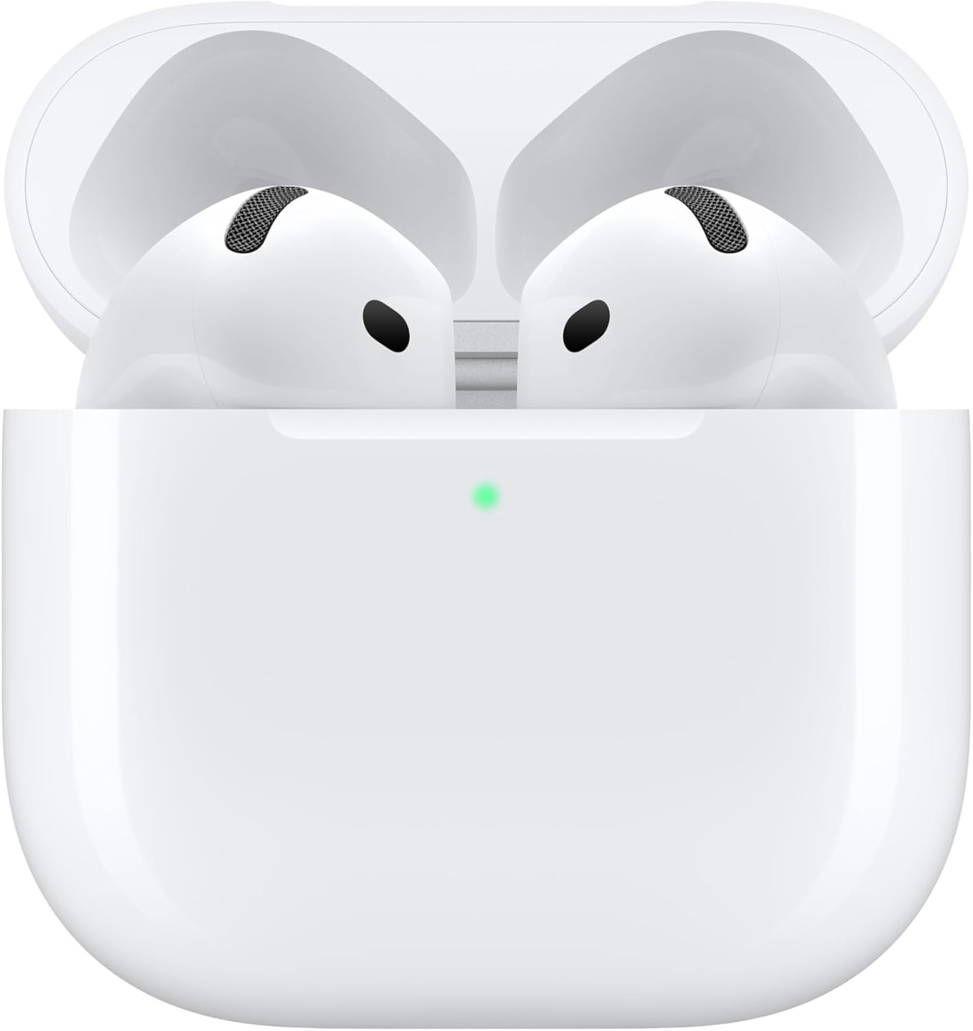 Apple AirPods 4 with Active Noise Cancellation, Adaptive Audio, Transparency, Custom Space Audio, USB-C Charging Case, Senza fili Charging