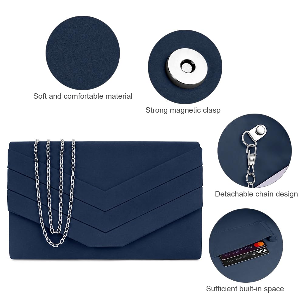Ceremony Strass Clutch Schultertasche