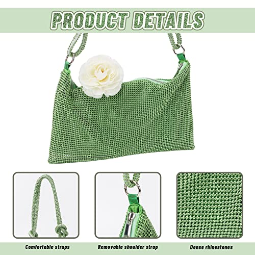 Glitzernde Tasche mit Strasssteinen
