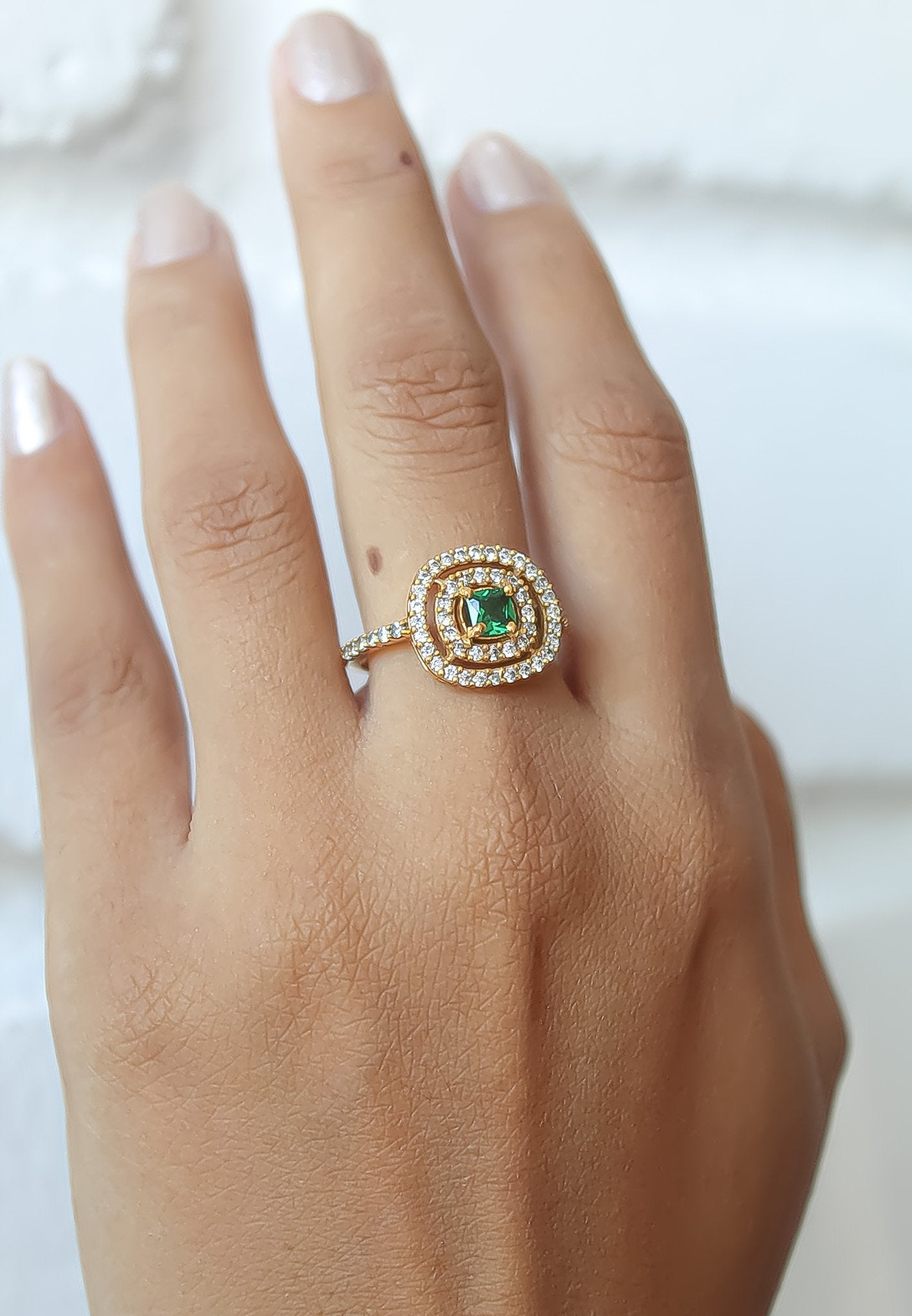 Anello Maldive in oro rosa