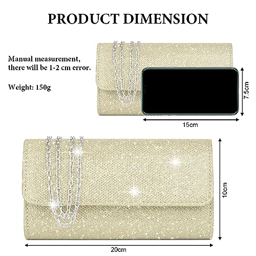 Ceremony Strass Clutch Schultertasche