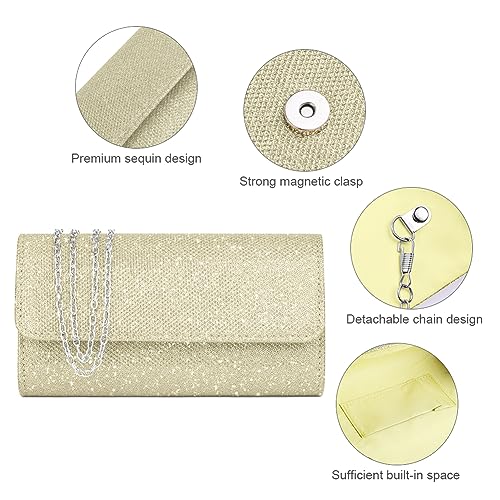 Ceremony Strass Clutch Schultertasche