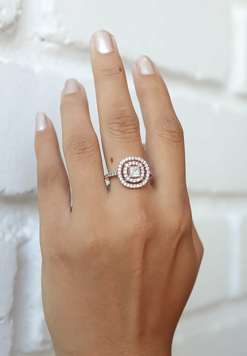 Anello Maldive in oro rosa