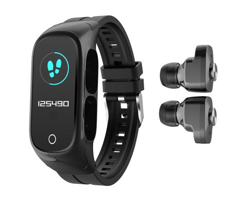 N8 Auricolare Bluetooth Smartwatch con riproduzione musicale Bracciale sportivo