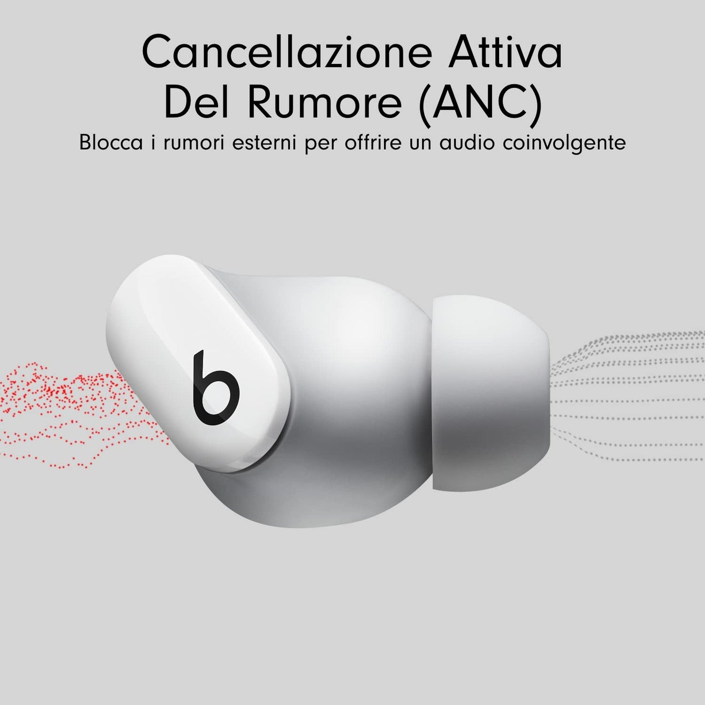 Original Beats Studio Buds - Auricolari senza fili con cancellazione del rumore