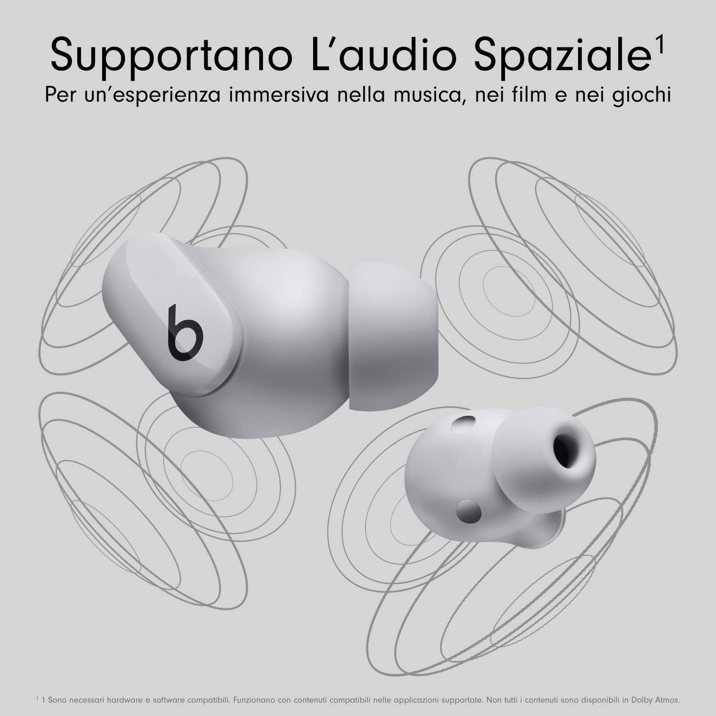 Original Beats Studio Buds - Auricolari senza fili con cancellazione del rumore