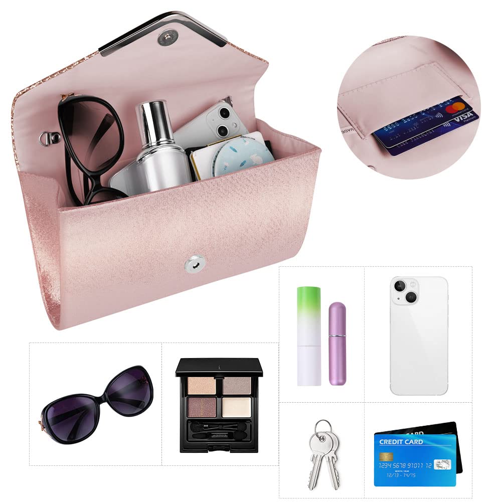 Ceremony Strass Clutch Schultertasche