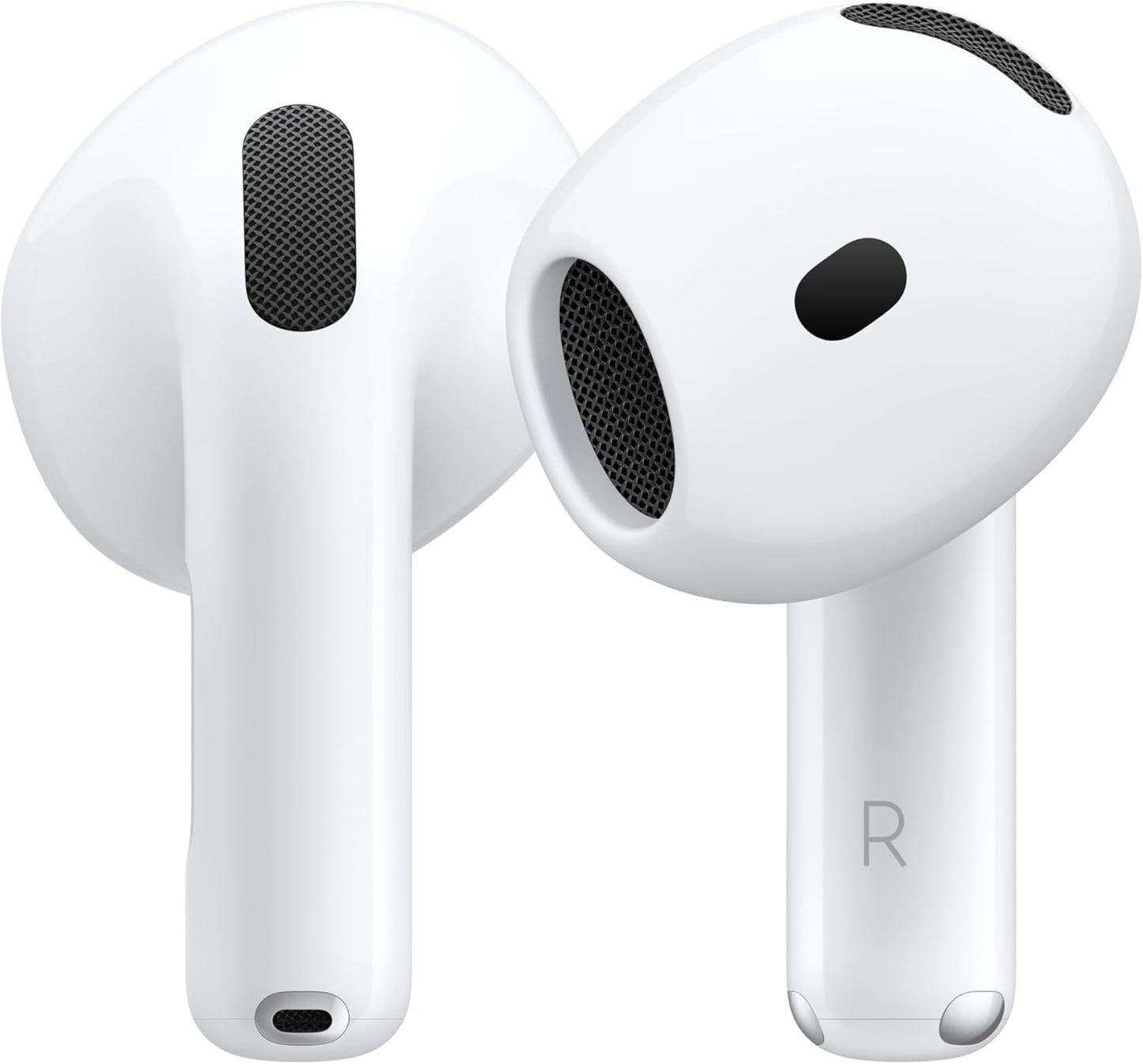 Apple AirPods 4 with Active Noise Cancellation, Adaptive Audio, Transparency, Custom Space Audio, USB-C Charging Case, Senza fili Charging