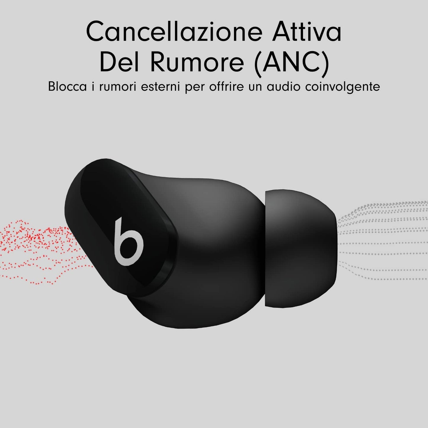 Original Beats Studio Buds - Auricolari senza fili con cancellazione del rumore