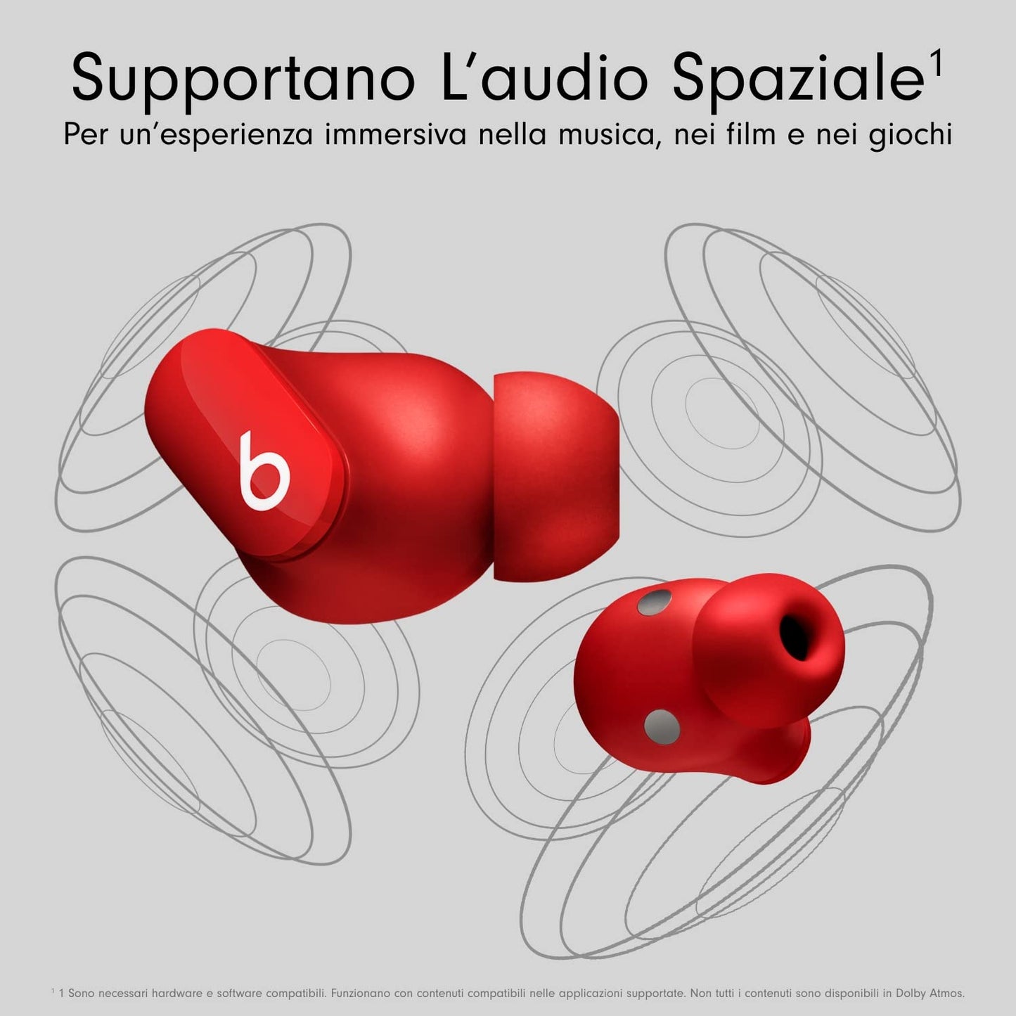 Original Beats Studio Buds - Auricolari senza fili con cancellazione del rumore