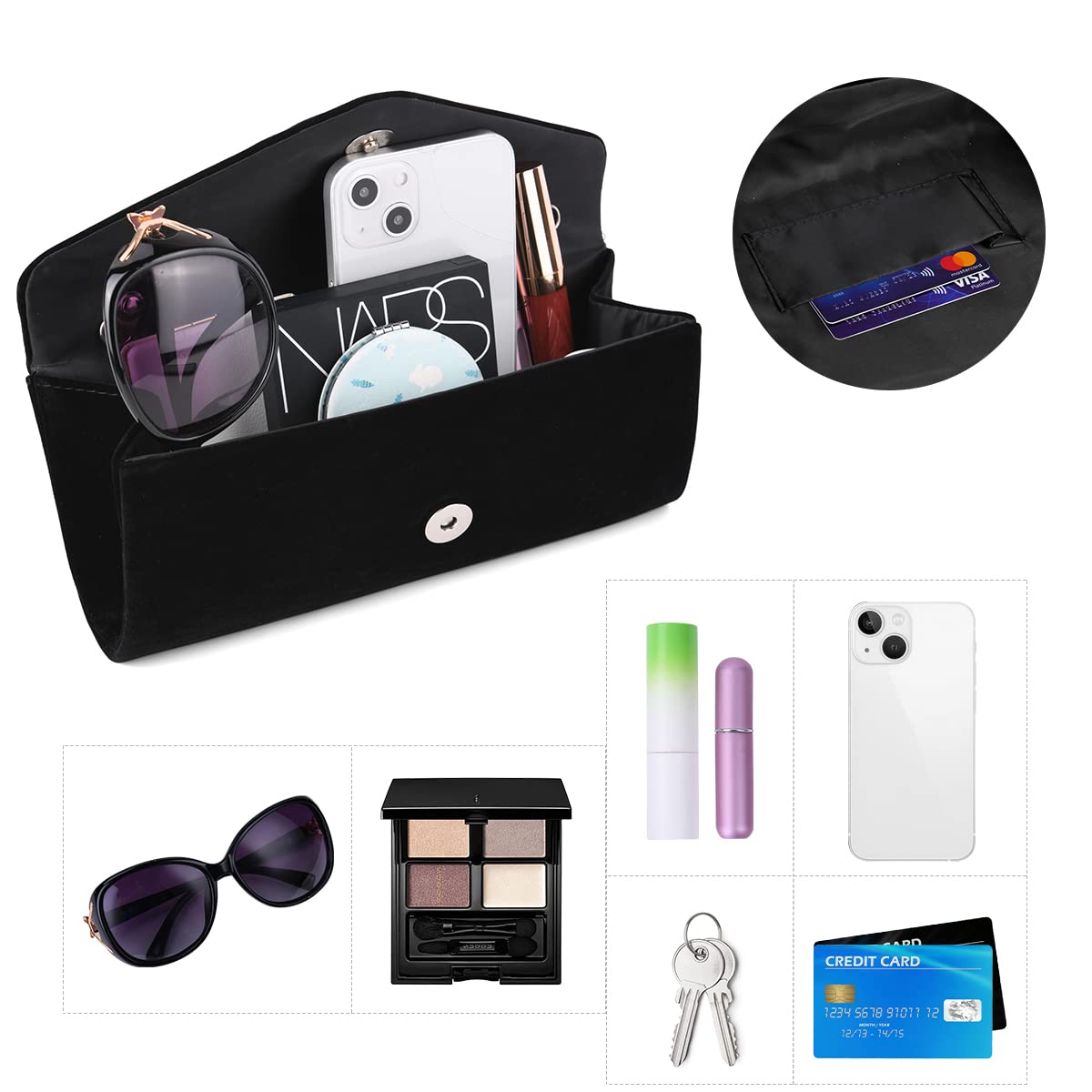 Ceremony Strass Clutch Schultertasche
