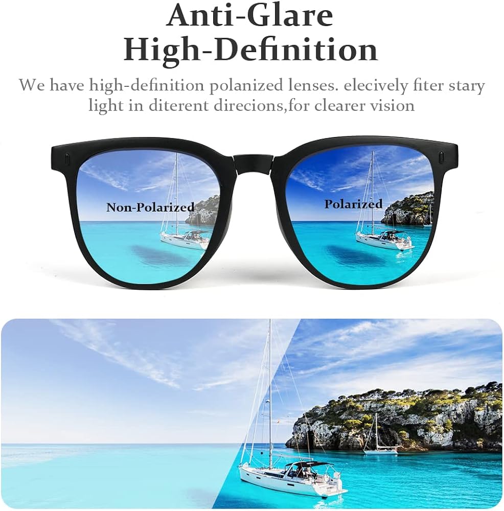Faltbare Sonnenbrille mit UV-Schutz