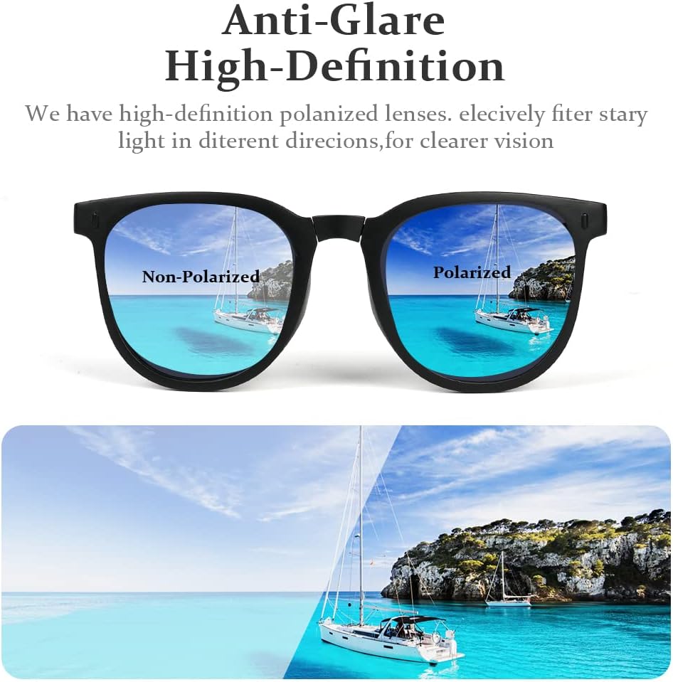 Faltbare Sonnenbrille mit UV-Schutz