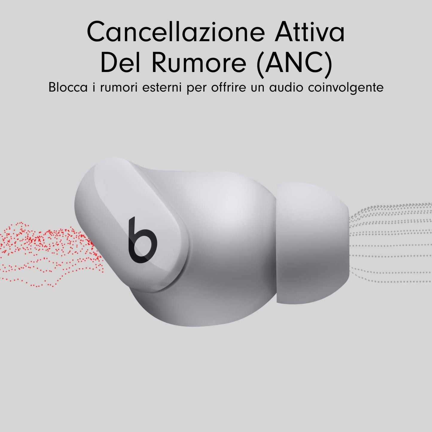 Original Beats Studio Buds - Auricolari senza fili con cancellazione del rumore