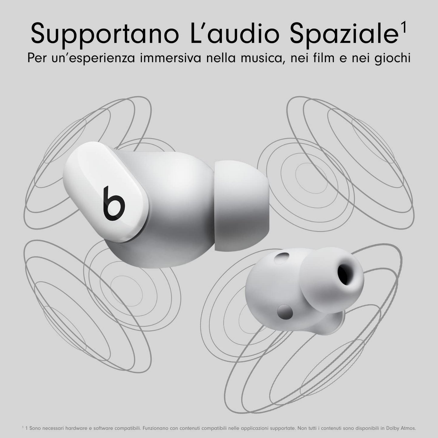 Original Beats Studio Buds - Auricolari senza fili con cancellazione del rumore