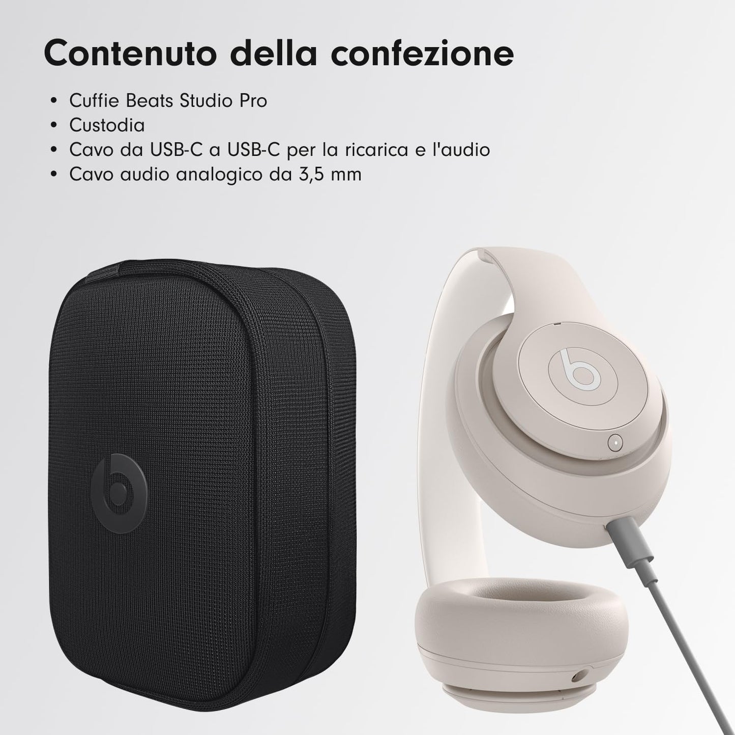 Beats Studio Pro – Kabellose Bluetooth-Kopfhörer mit Geräuschunterdrückung – USB-C