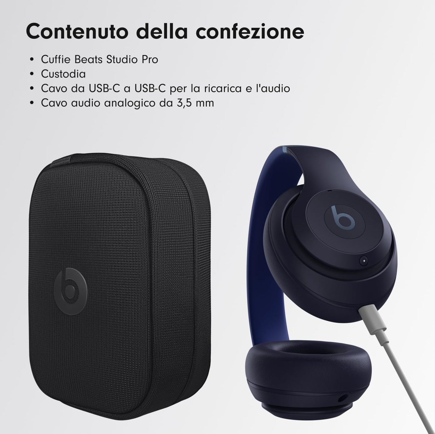 Beats Studio Pro – Kabellose Bluetooth-Kopfhörer mit Geräuschunterdrückung – USB-C