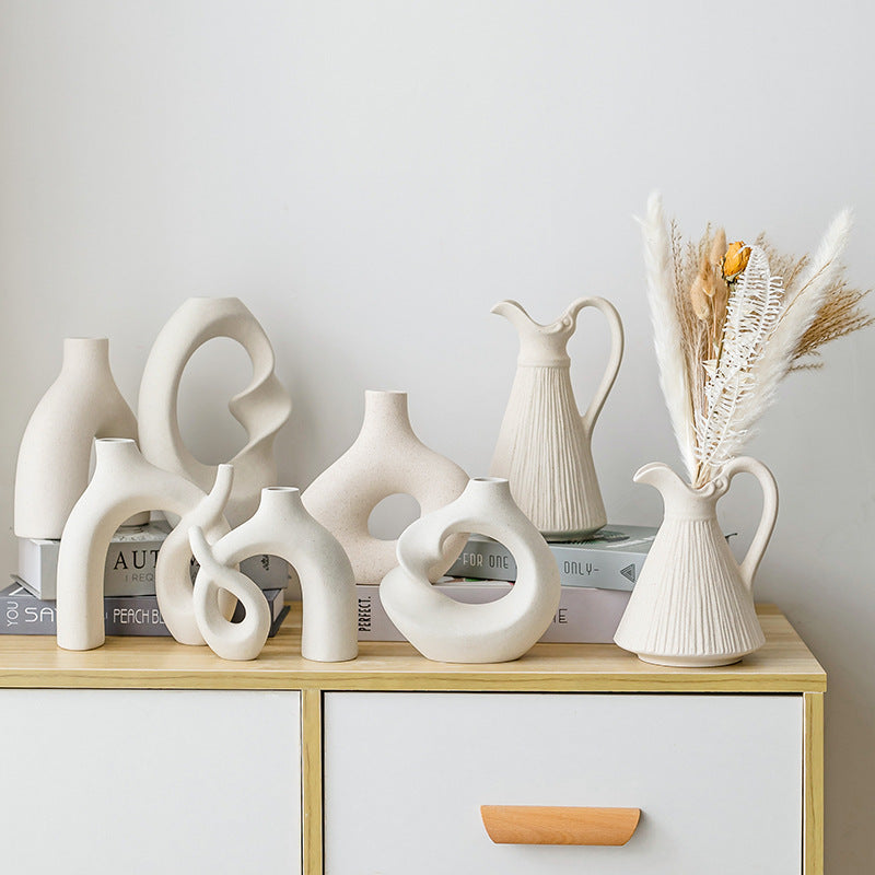 Decorazione in ceramica per vaso domestico