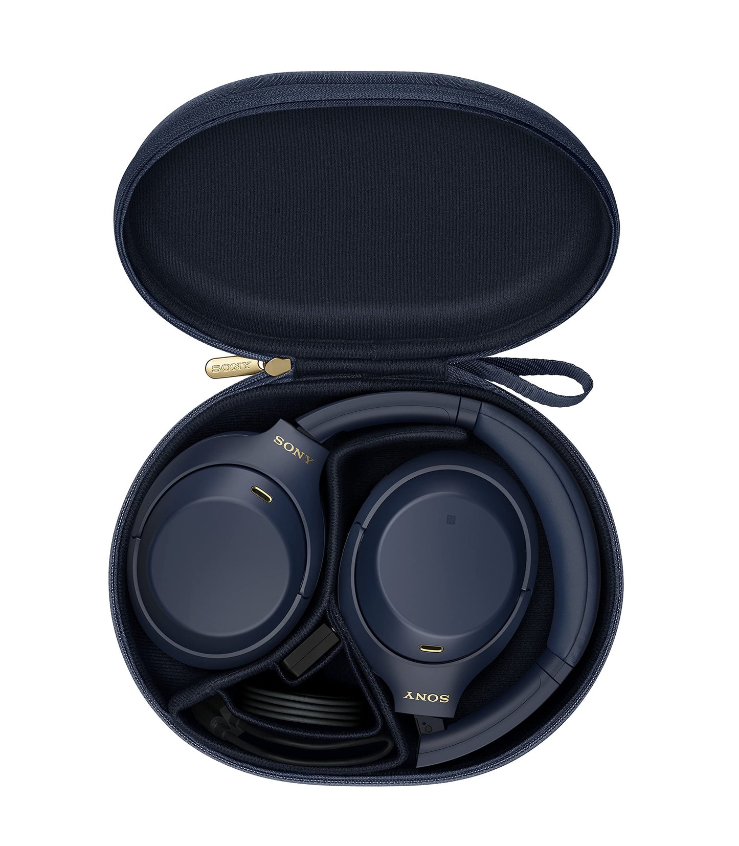 Sony WH-1000XM4 Cuffie over-ear senza filo con cancellazione del rumore, tecnologia Bluetooth, connessione multipoint, fino a 30 ore di durata della batteria e ricarica rapida, nero