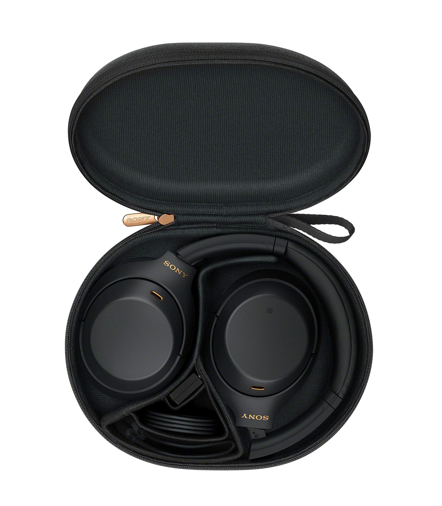 Sony WH-1000XM4 Cuffie over-ear senza filo con cancellazione del rumore, tecnologia Bluetooth, connessione multipoint, fino a 30 ore di durata della batteria e ricarica rapida, nero
