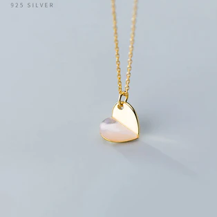 Collana con catena a maglie in argento sterling 925, design raffinato e alla moda