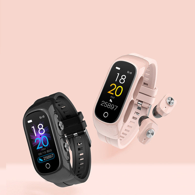 N8 Auricolare Bluetooth Smartwatch con riproduzione musicale Bracciale sportivo