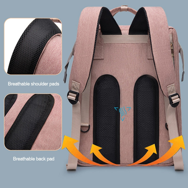Tragbare, zusammenklappbare Betttasche für Kinderbetten