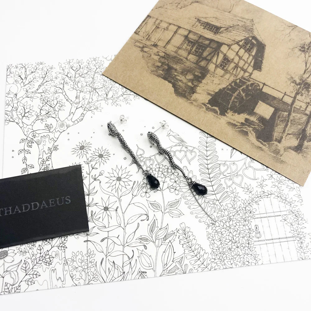 Schlangen- und Kristall-Tropfenohrringe, europäischer Stil, glamouröser Modeschmuck für Frauen, Geschenk aus 925er Sterlingsilber, Superangebote