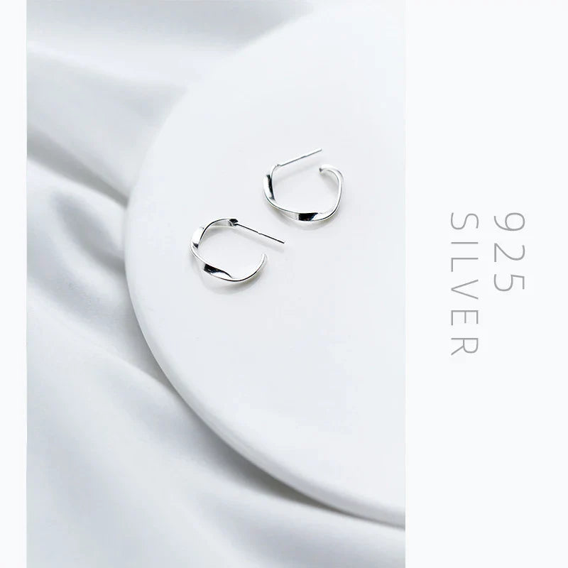 Orecchini da donna con ciondolo in argento sterling 925, orecchini a bottone, gioielli da sposa