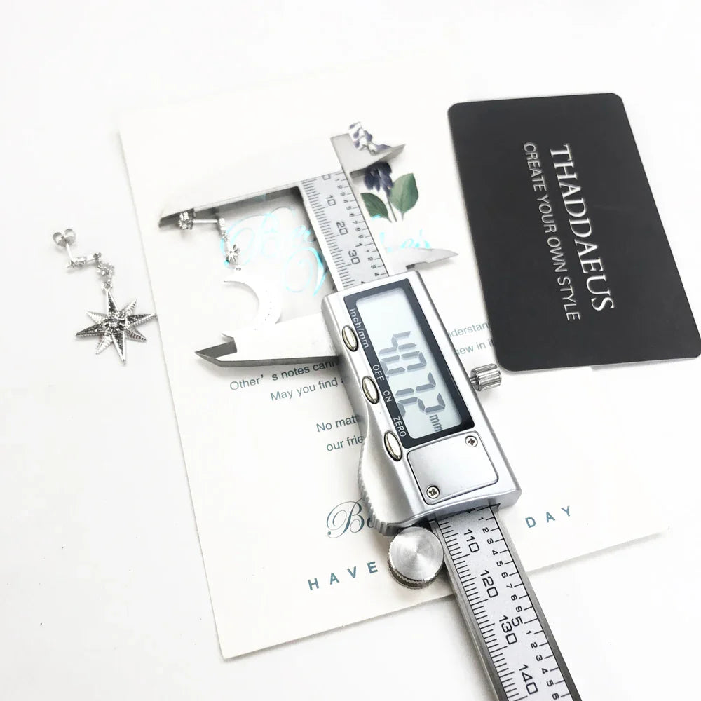 Orecchini pendenti con stelle e luna magiche, gioielli di moda europei per donne, nuovi orecchini vintage in argento sterling 925