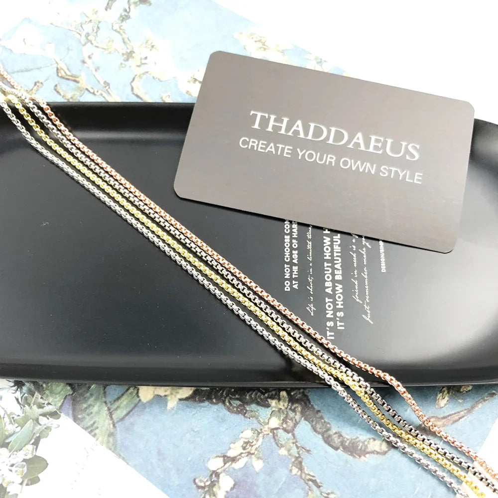 Venezia-Kettenhalskette, 2022, brandneuer Strang, Modeschmuck im europäischen Stil, Silber, Bijoux, Geschenk für Männer und Frauen