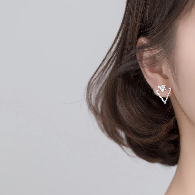 Orecchini da donna in argento sterling 925, orecchini pendenti geometrici, stile antico, gioielli raffinati