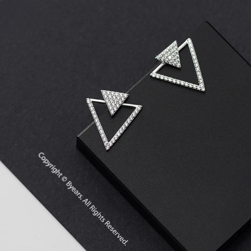 Orecchini da donna in argento sterling 925, orecchini pendenti geometrici, stile antico, gioielli raffinati