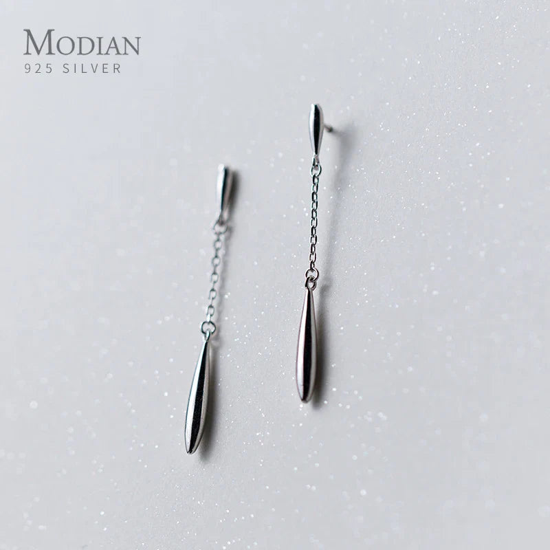 Orecchini a goccia in argento sterling 925 di alta qualità per donna