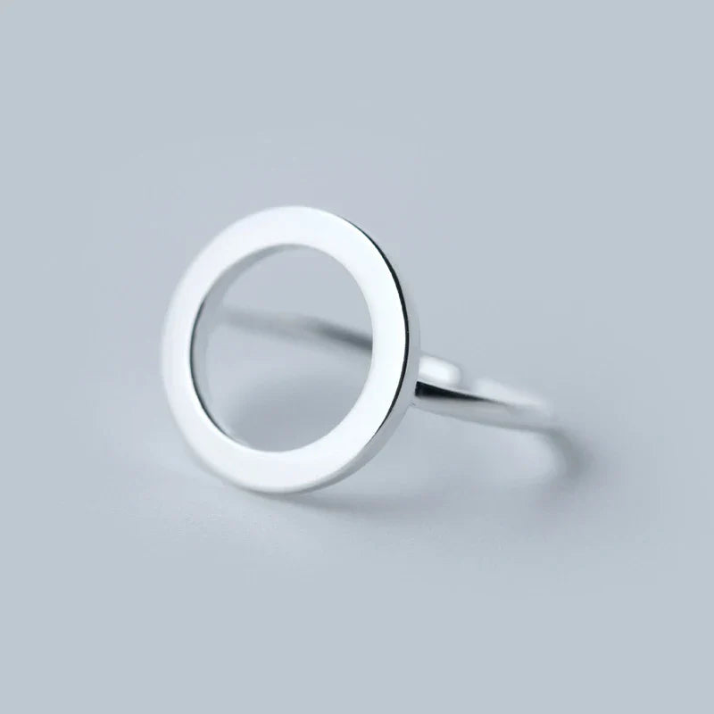 925 Ring for Women Fashion Open Adjustable Finger Ring