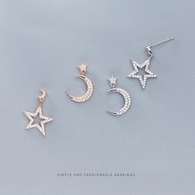 Orecchini da donna in argento sterling 925, gioielli raffinati