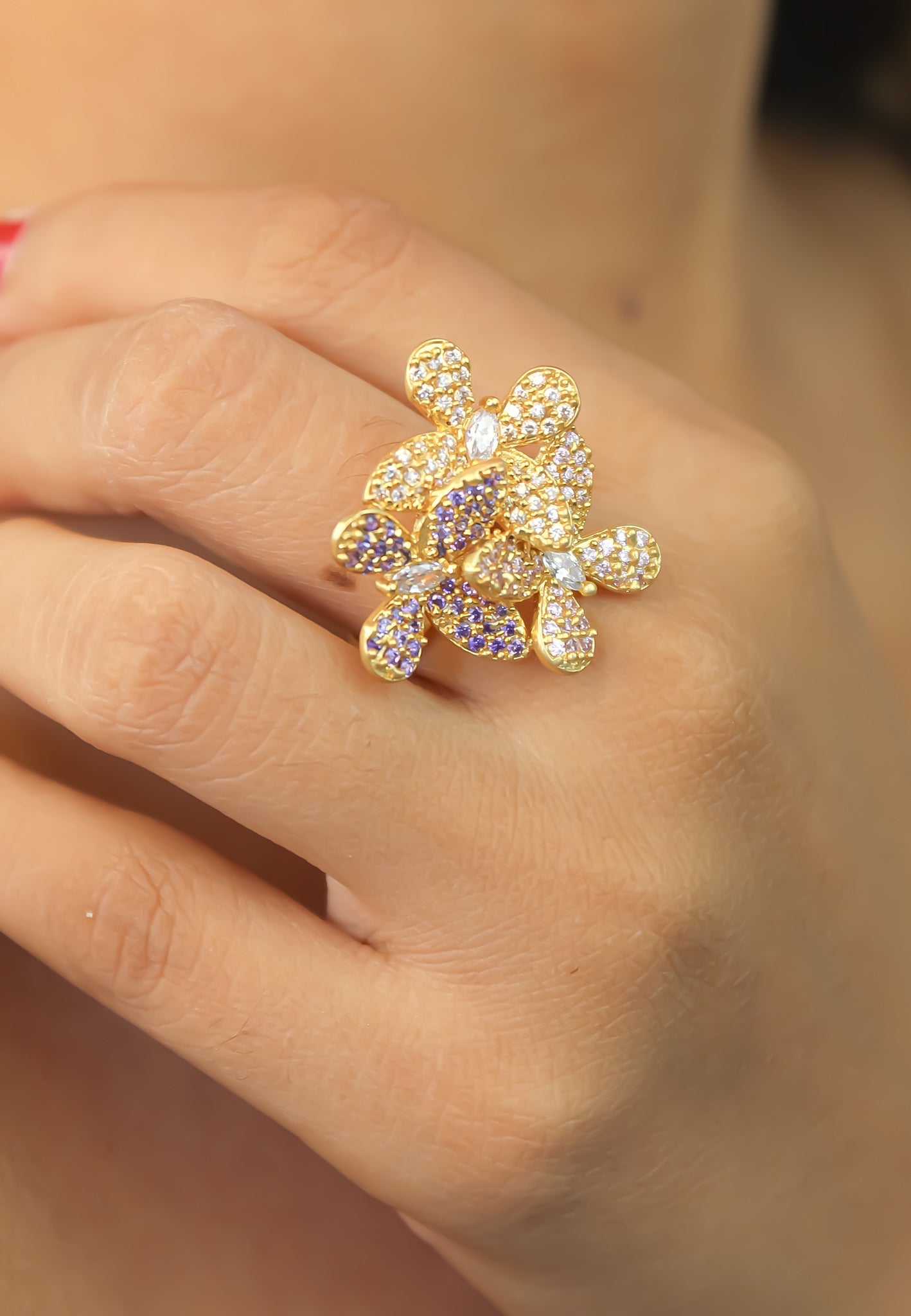 Anello farfalla africana