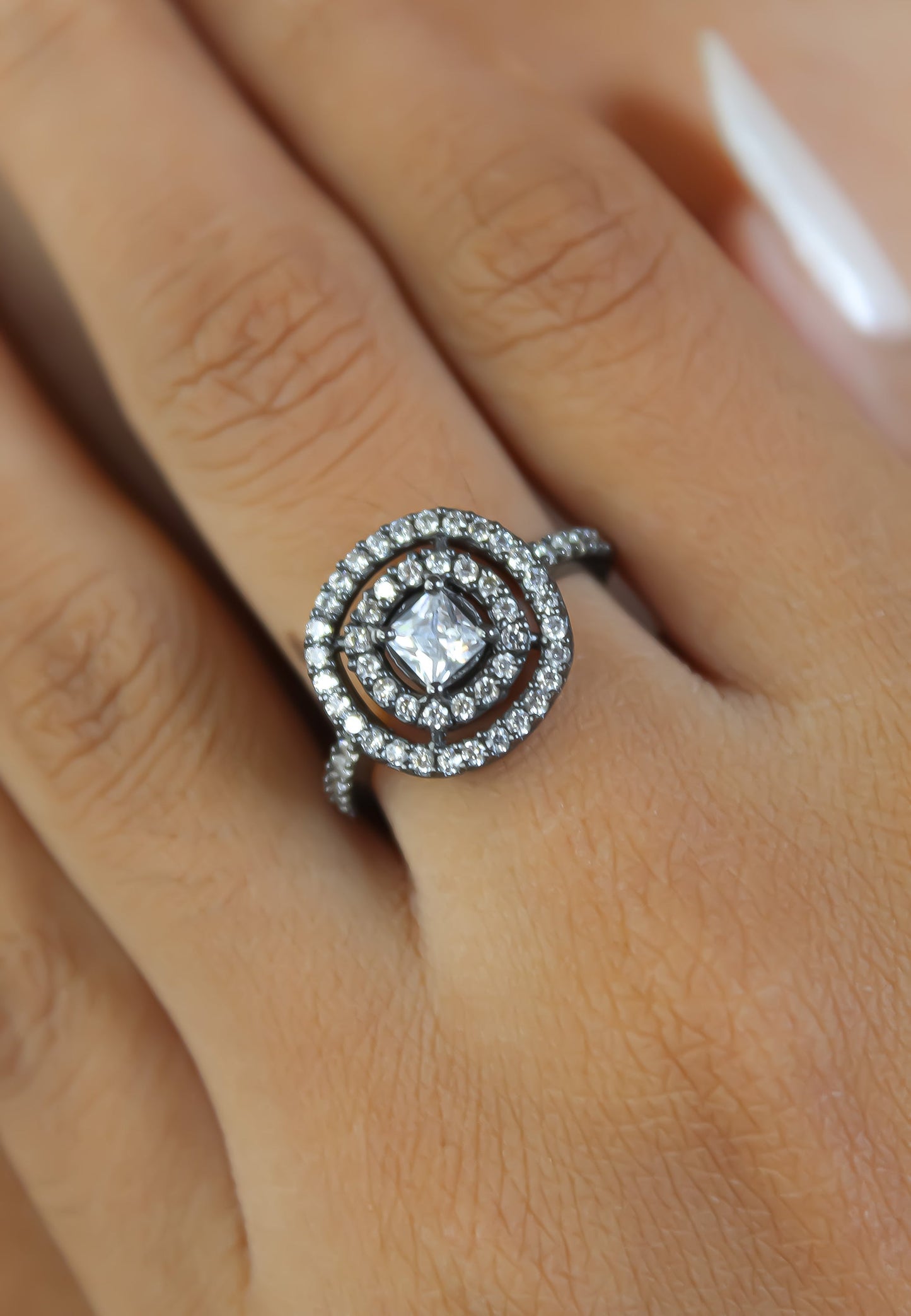 Nero Malediven Ring