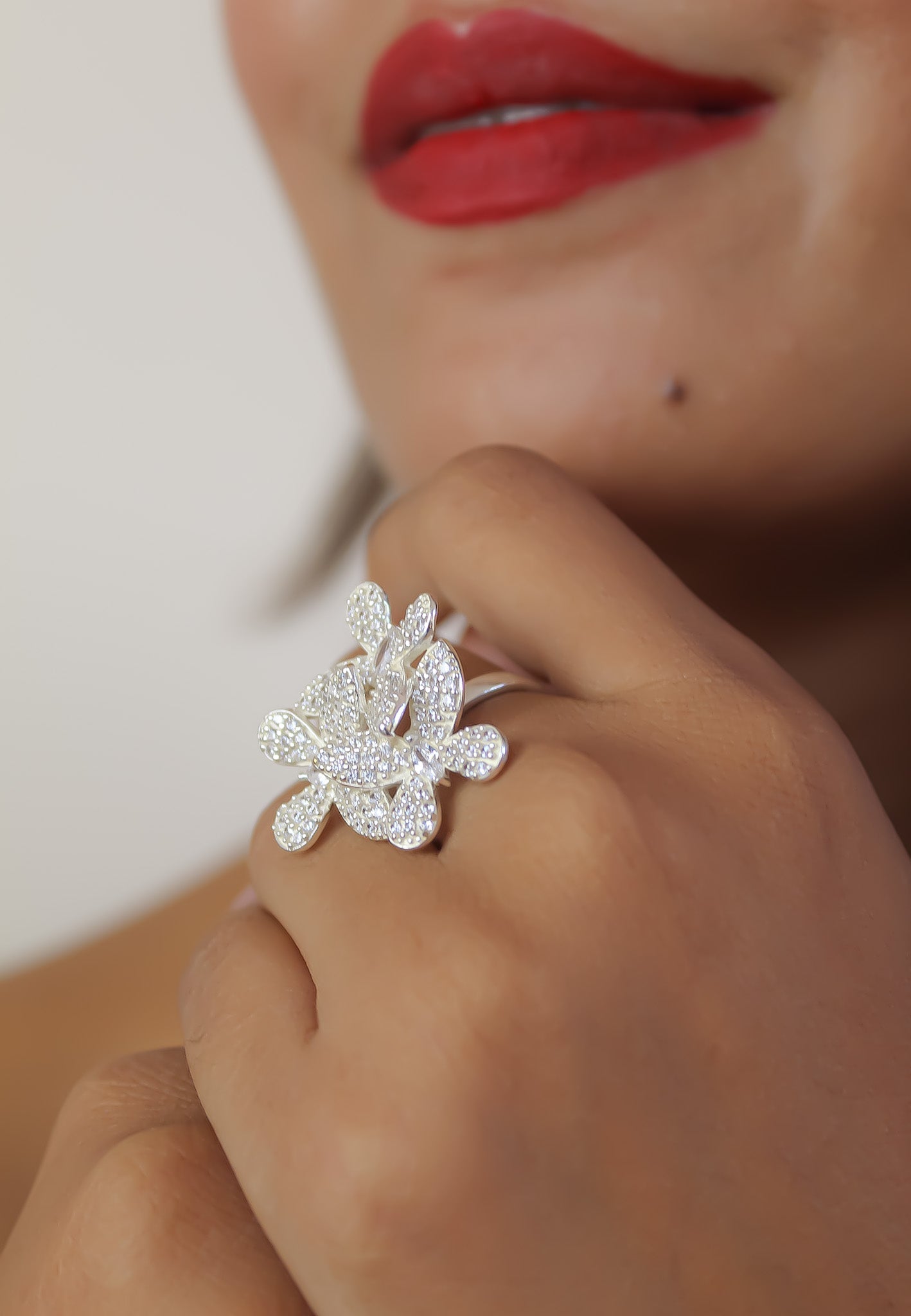 Anello farfalla africana