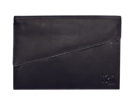 K0018AB | Porta Documenti Auto e Moto in Vera Pelle pieno fiore con
