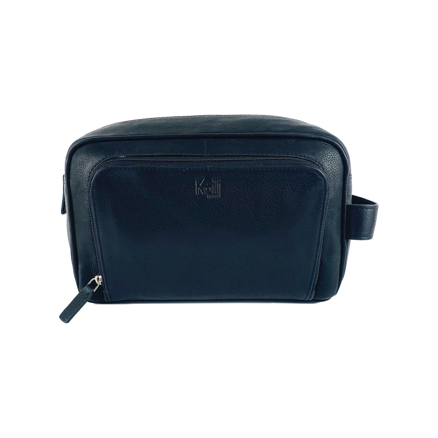 K0025AB | Beauty Case con maniglia laterale in Vera Pelle piena fiore